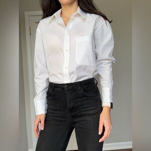 River Island White Office Shirt NWT